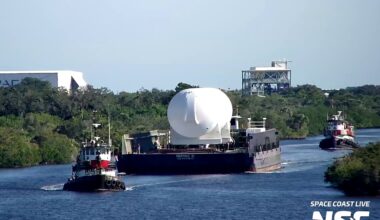 Starship Barge identified ahead of Starbase to KSC transports