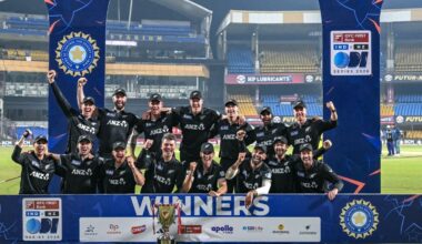 Black Caps v India: Daryl Mitchell and Glenn Phillips centuries seal ODI series win in India