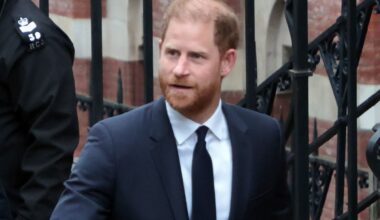 Prince Harry in London for court case against Daily Mail publisher