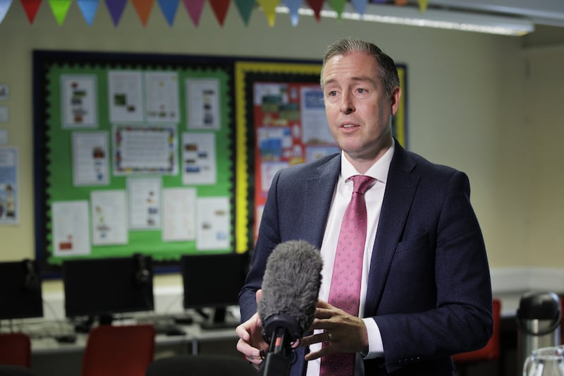 Education Minister Paul Givan launched the draft of the Executive Early Learning and Childcare Strategy on Wednesday