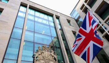 Three men in UK court accused of targeting opponents of Pakistan's government