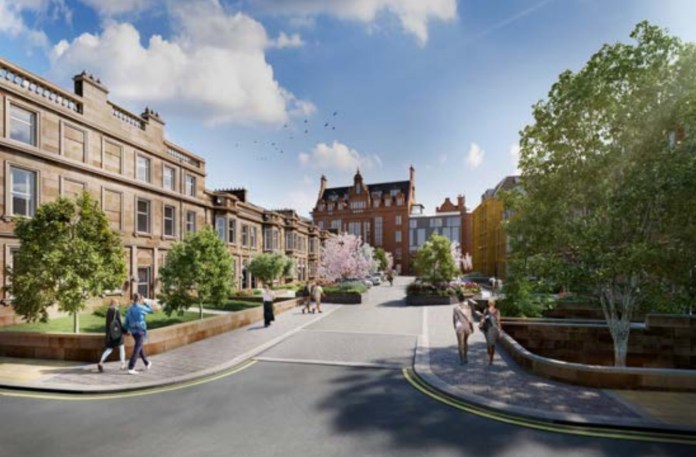 A mockup of the final outcome of the overall redevelopment of the RHSC shows the area transformed (C) Fletcher Joseph