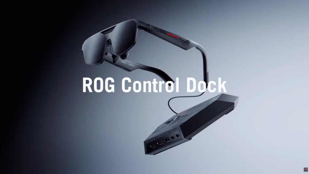 ASUS Unveils the ROG XREAL R1, 240Hz AR Gaming Glasses in Collaboration with XREAL 2 ROGXRealR1 3