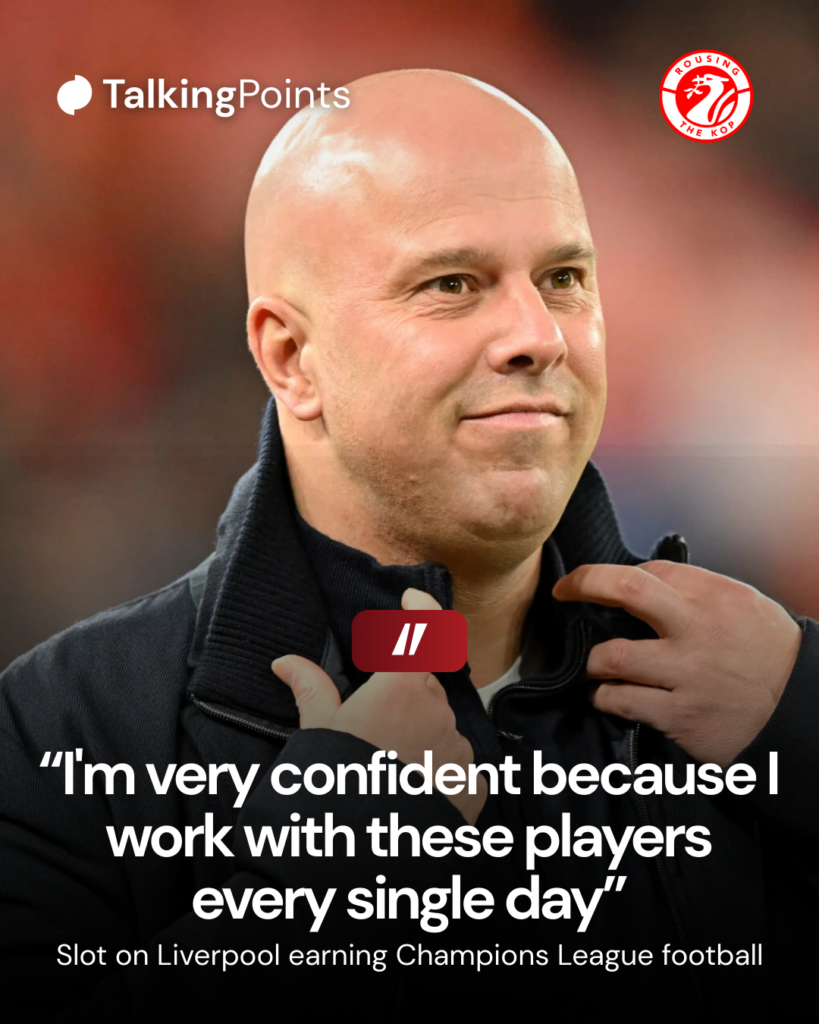 Arne Slot prior to Liverpool v Leeds United - Premier League