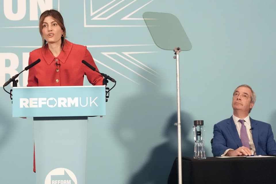 Reform UK press conference