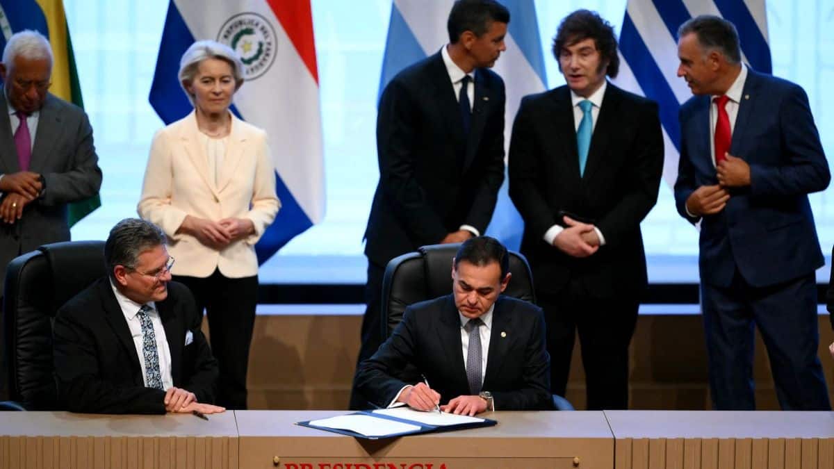 European Union, Mercosur bloc sign 'historic' free trade deal – Firstpost