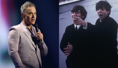 Robbie Williams on course to top The Beatles record with 16th Number One album 'BRITPOP'