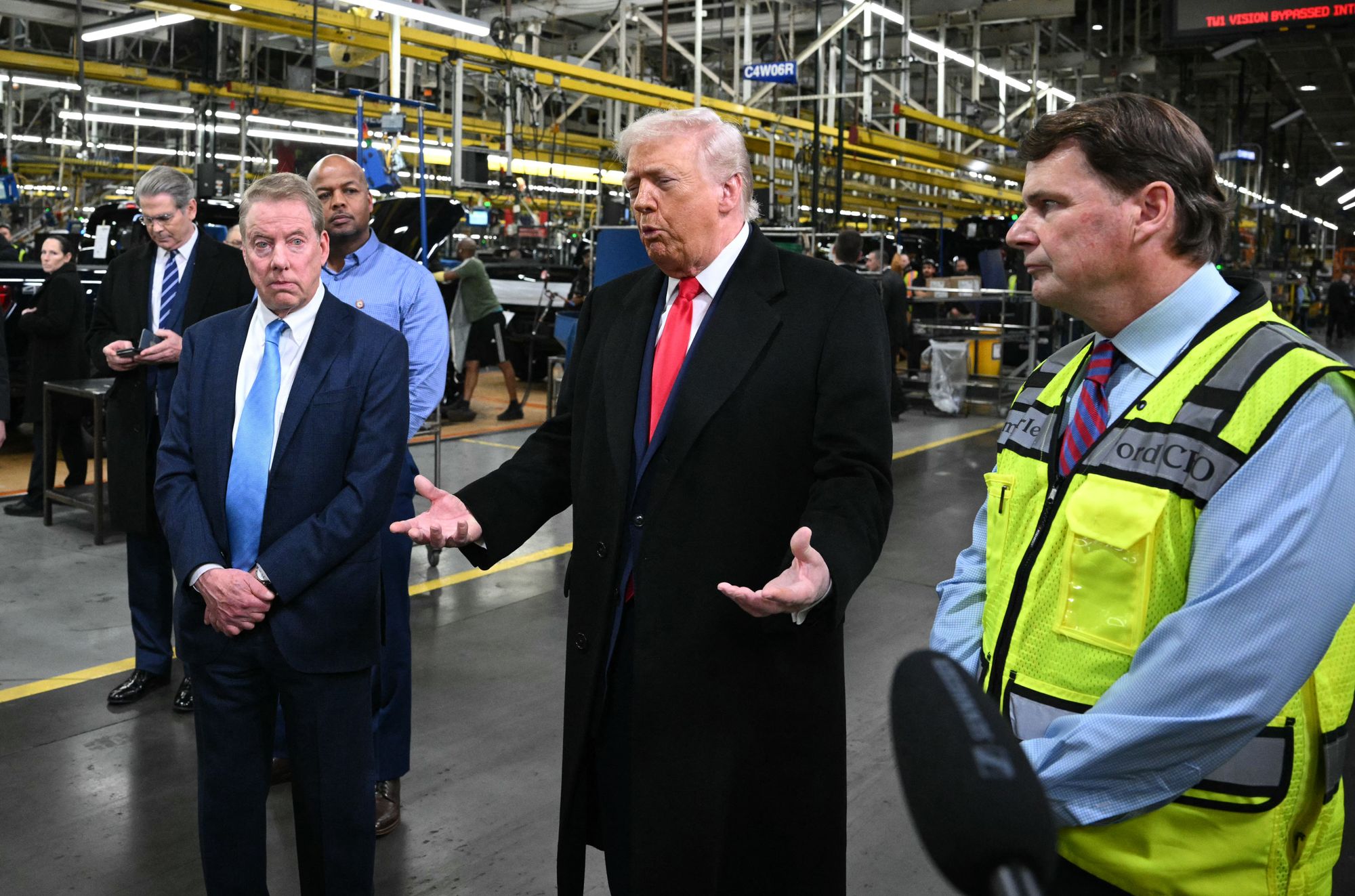 Trump dismissed the necessity of the USMCA while speaking about domestic vehicle manufacturing