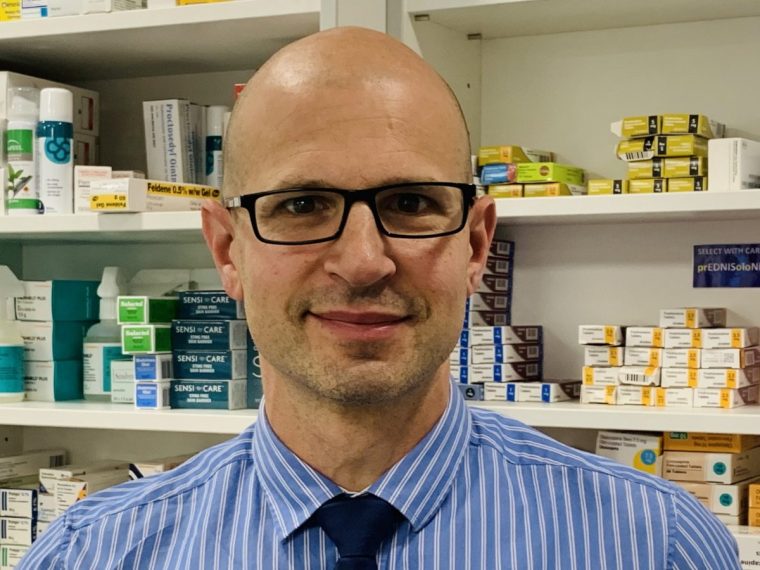 Olivier Picard, pharmacist and chair of the National Pharmacy Association (Photo: Supplied)