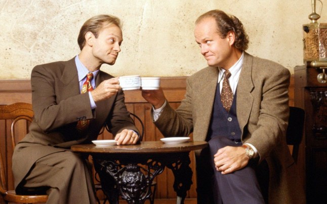 David Hyde Pierce, Kelsey Grammer. Frasier