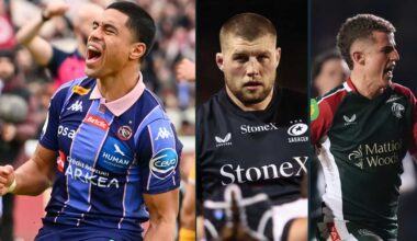 Maro Itoje, Tom Willis, Huw Jones