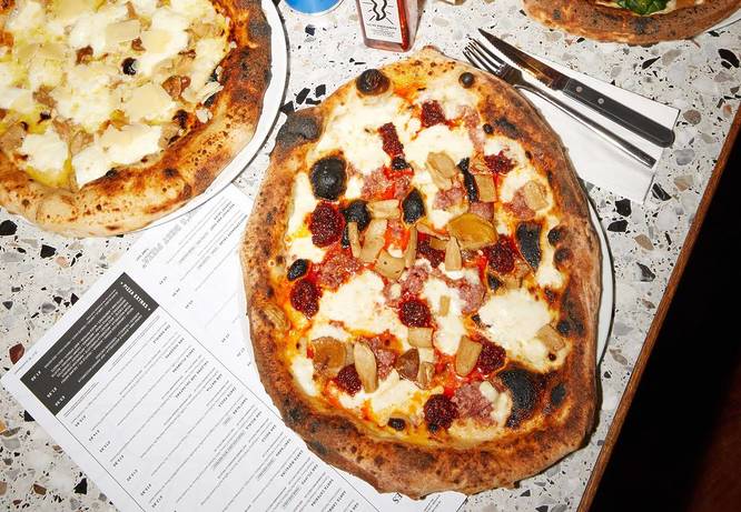 Pizza from Santa Maria