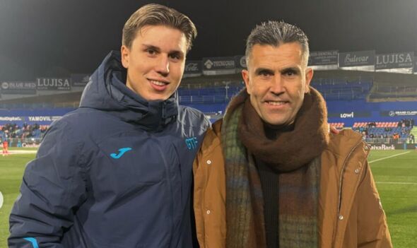 Davinchi and his father David Davinchi and his father David