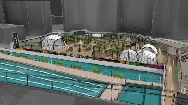 Proposals approved for new outdoor natural water swimming pool in Canary Wharf, with UK’s first National Open Water Swimming Centre operator Sea Lanes - 05.01.26