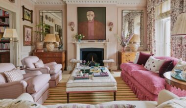 An impressive Georgian townhouse in London given a youthful energy by Stella Weatherall