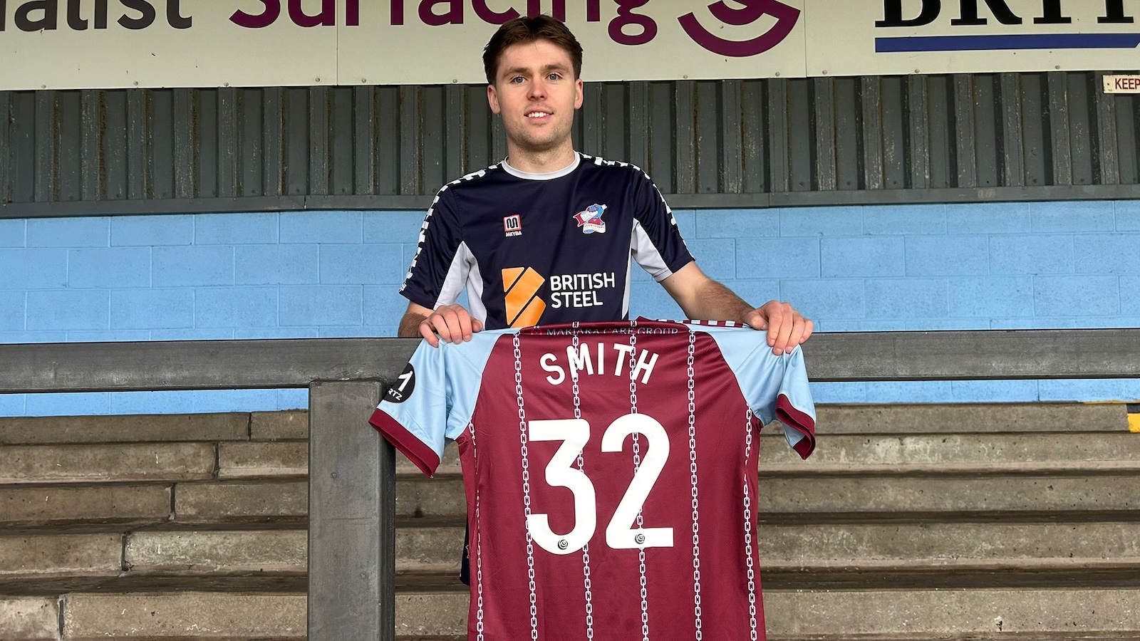 Connor Smith joins the Iron from Hamilton Academical