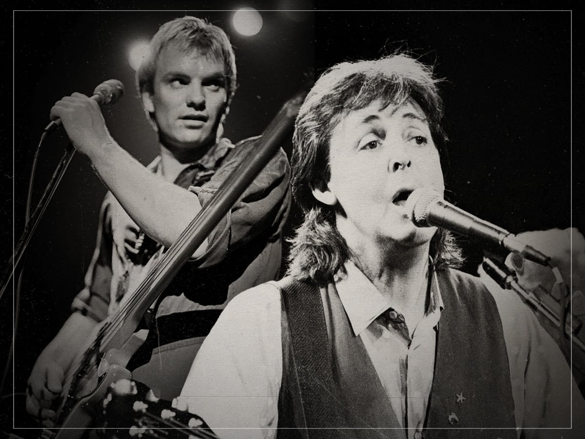 Sting once claimed that Paul McCartney didn't push himself enough