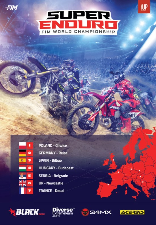 SuperEnduro World Championship Schedule
