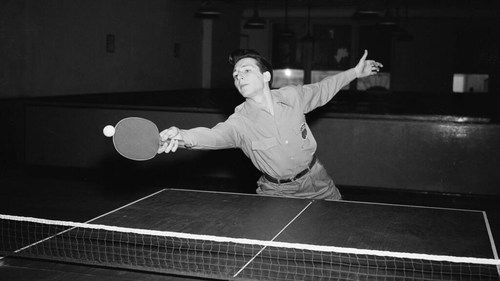 Marty Reisman (Photo: AP) מרטי רייזמן