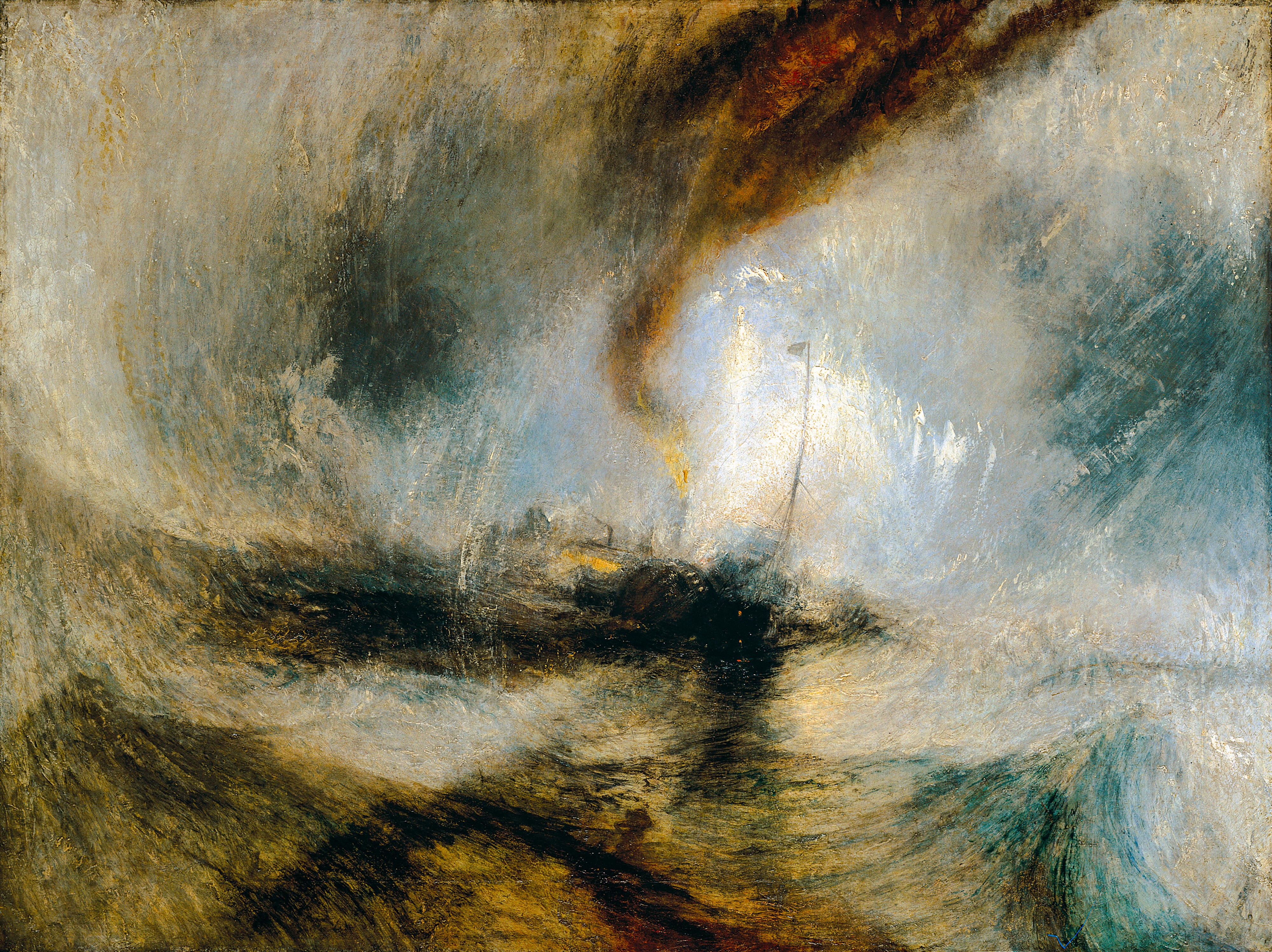 A Turner painting