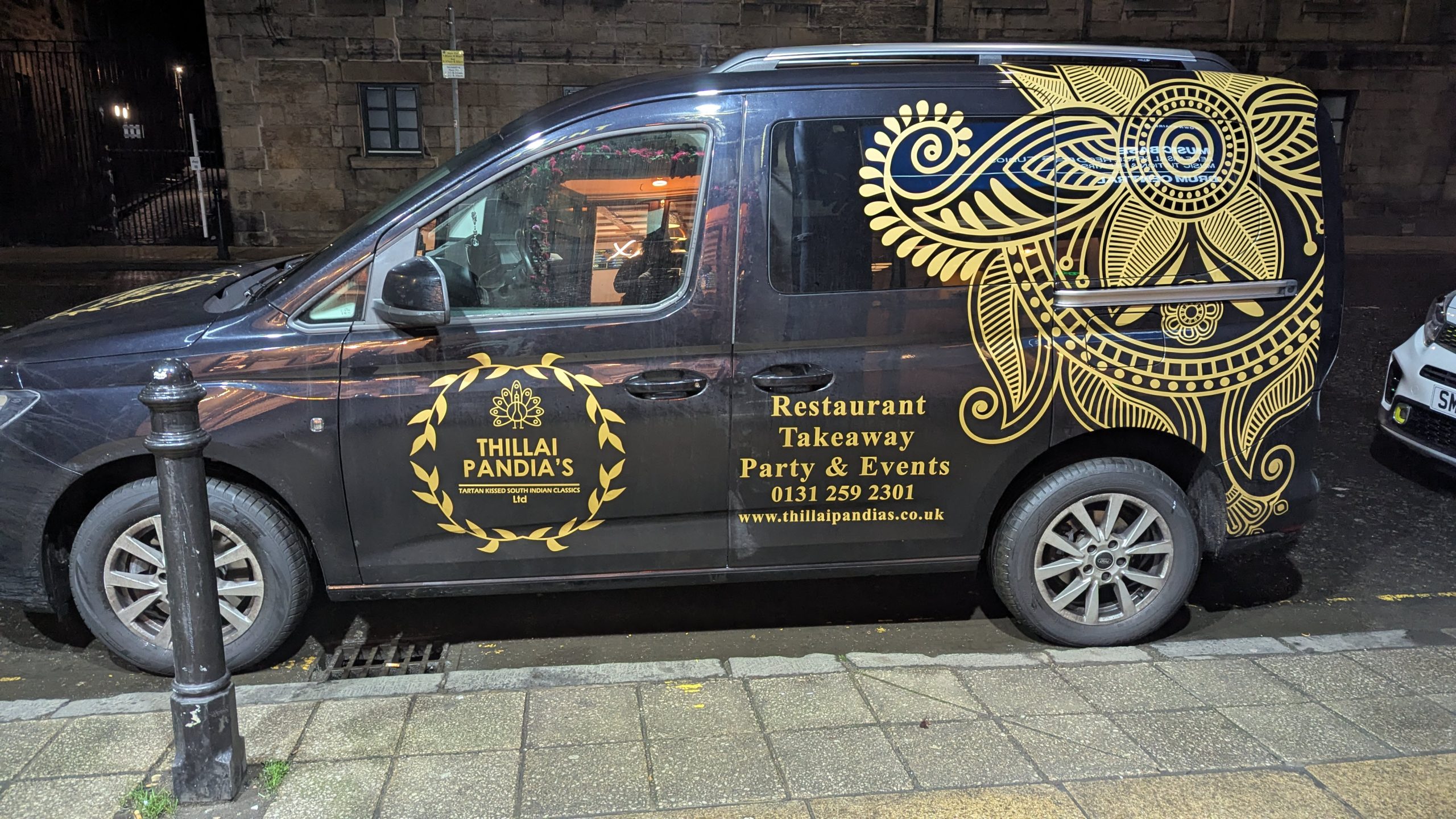 Thillai Pandia's van