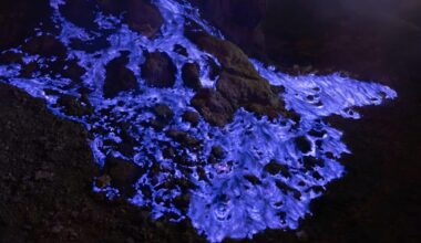 This Volcano's Lava Isn't Red; It's Electric Blue, And Here's Why!