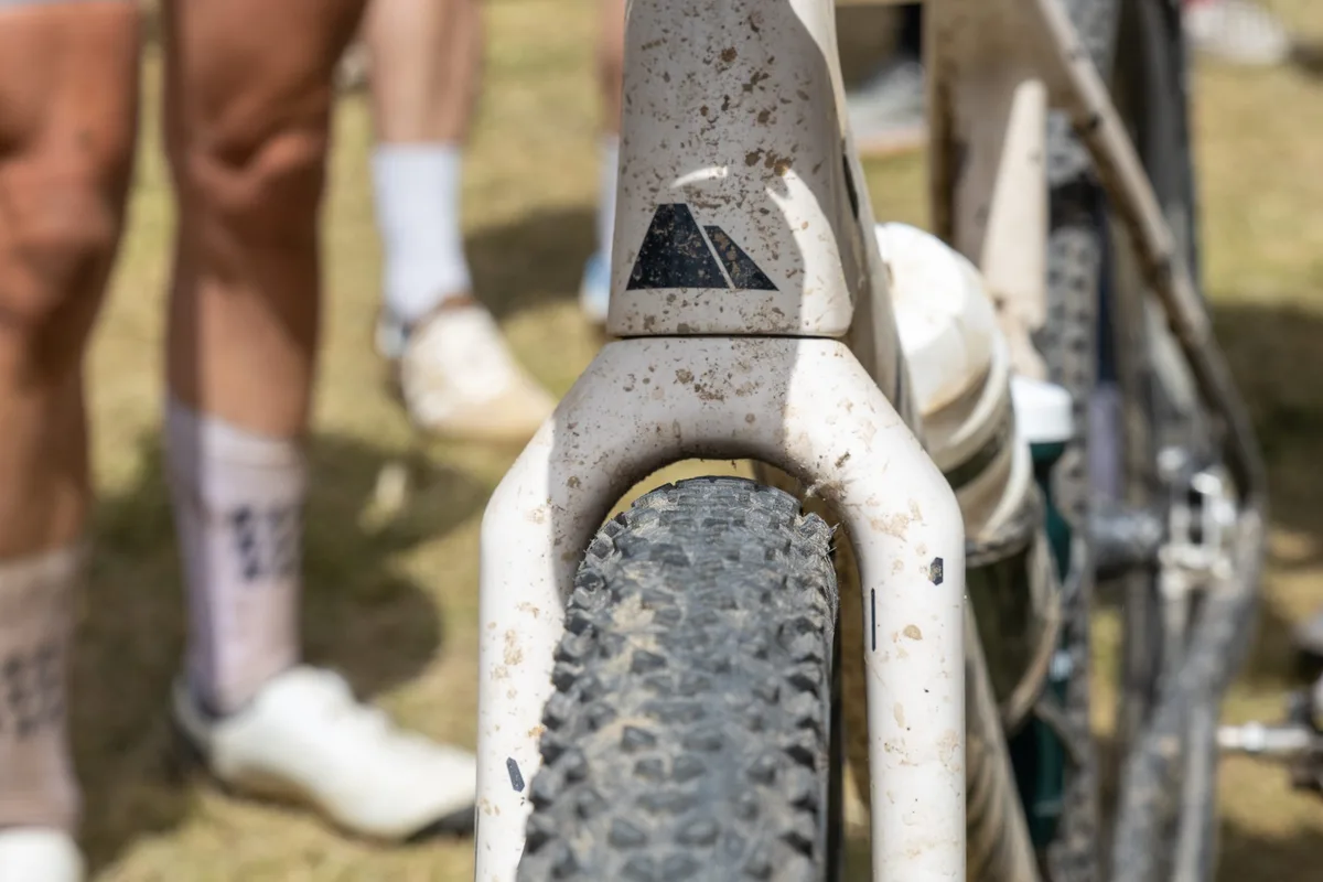 Rosa Kloser's Canyon Grizl at the 2025 Traka 200