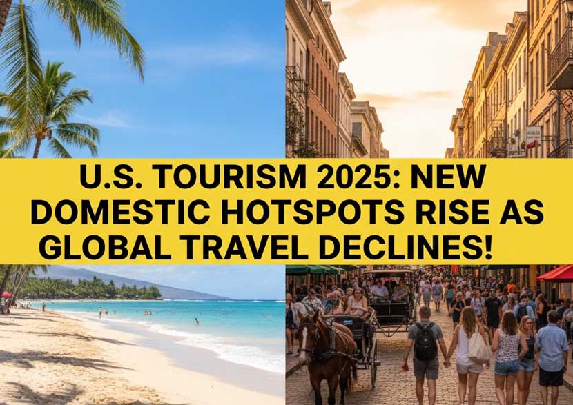 Us tourism now leaves in dust as mexico, canada, germany, uk, china are punishing american tourism economy due to strict travel policies, losing its crown as the top destination for vacation, but north and south carolina, tennessee, hawaii turbocharge domestic trips