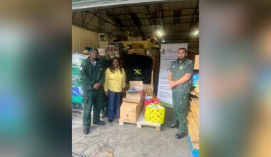West Midlands Ambulance Service staff networks donate supplies to Jamaica