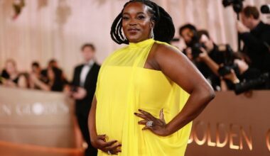 Why Wunmi Mosaku Announced Pregnancy at Golden Globes 2026