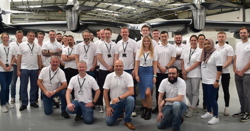 Vertical Aerospace team