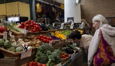 UK food prices and shop price inflation pick up at end of 2025, survey shows