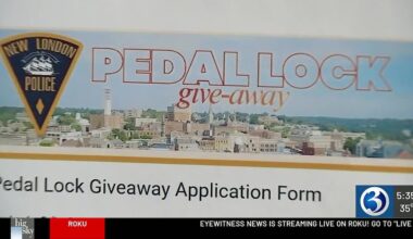 New London police offer free pedal locks to combat car thefts