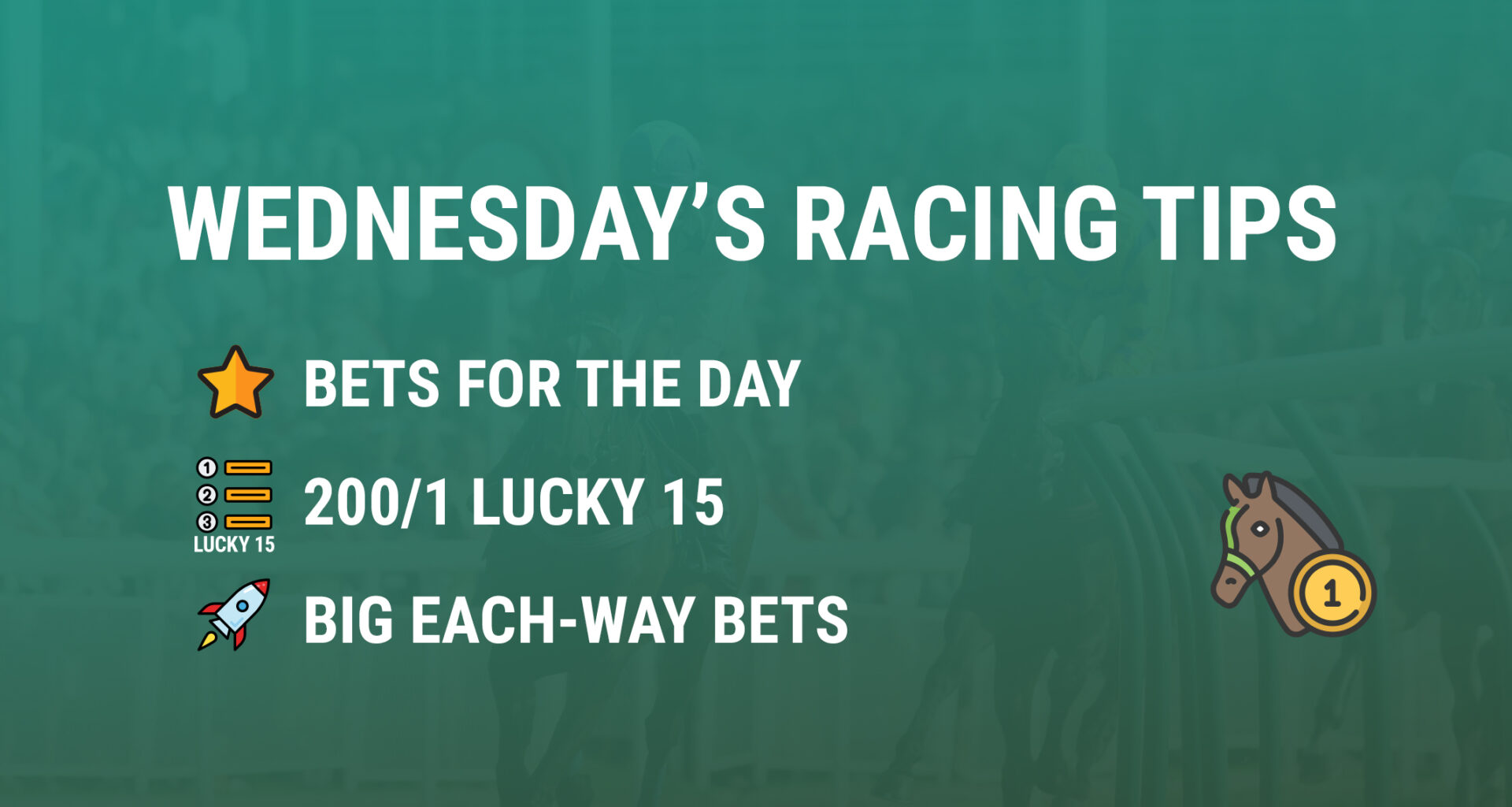 Wednesday's Horse Racing Tips | GetYourTipsOut