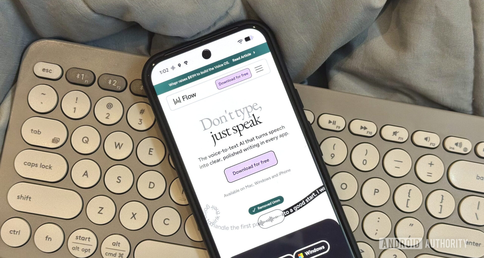 Wispr Flow AI voice dictation typing 2