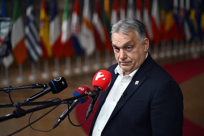 Hungary's prime minister Viktor Orban. Photograph: Nicolas Tucat/AFP via Getty Images