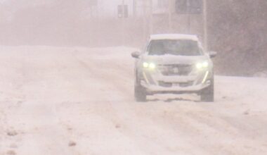 Highland Police Scotland officers urge Badenoch and Strathspey motorists not to drive amid ongoing snow and drift disruption