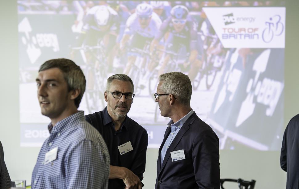 Brian Smith with Sweetspot's Rob Kennison