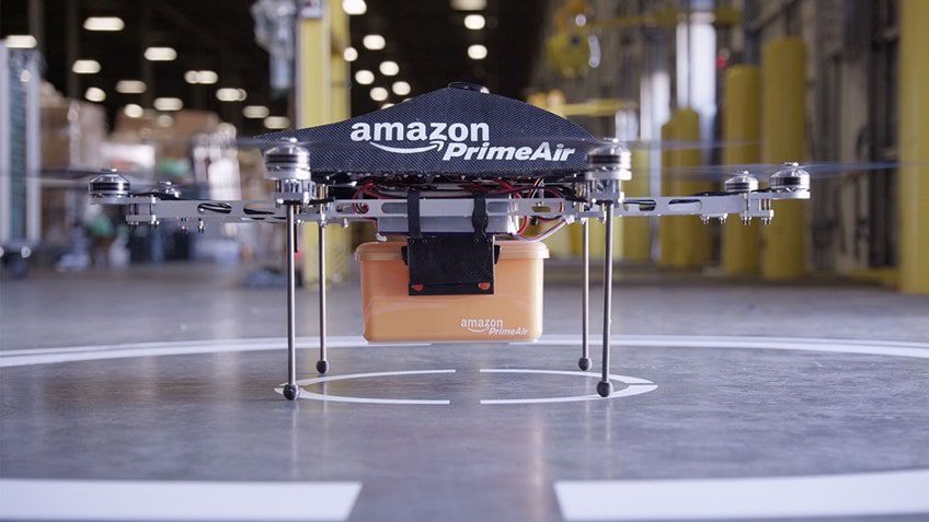 Amazon delivery drone