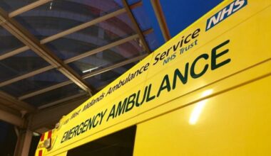 Busy start to the new year for West Midlands Ambulance Service