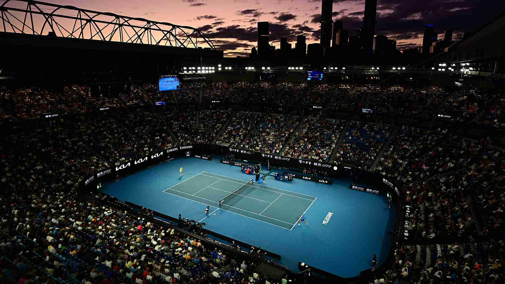 The 2026 Australian Open runs 18 January-1 February.