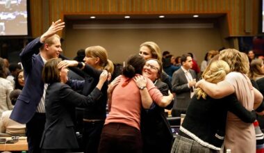 Only three out of ten ambassadors from EU countries are women