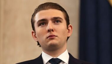 Barron Trump helped 'save' a London woman's life he met online