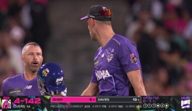 Beau Webster, Matt Wade and Mitch Owen in heated disagreement, what happened, what was said, Hurricanes vs. Sixers, final, reaction