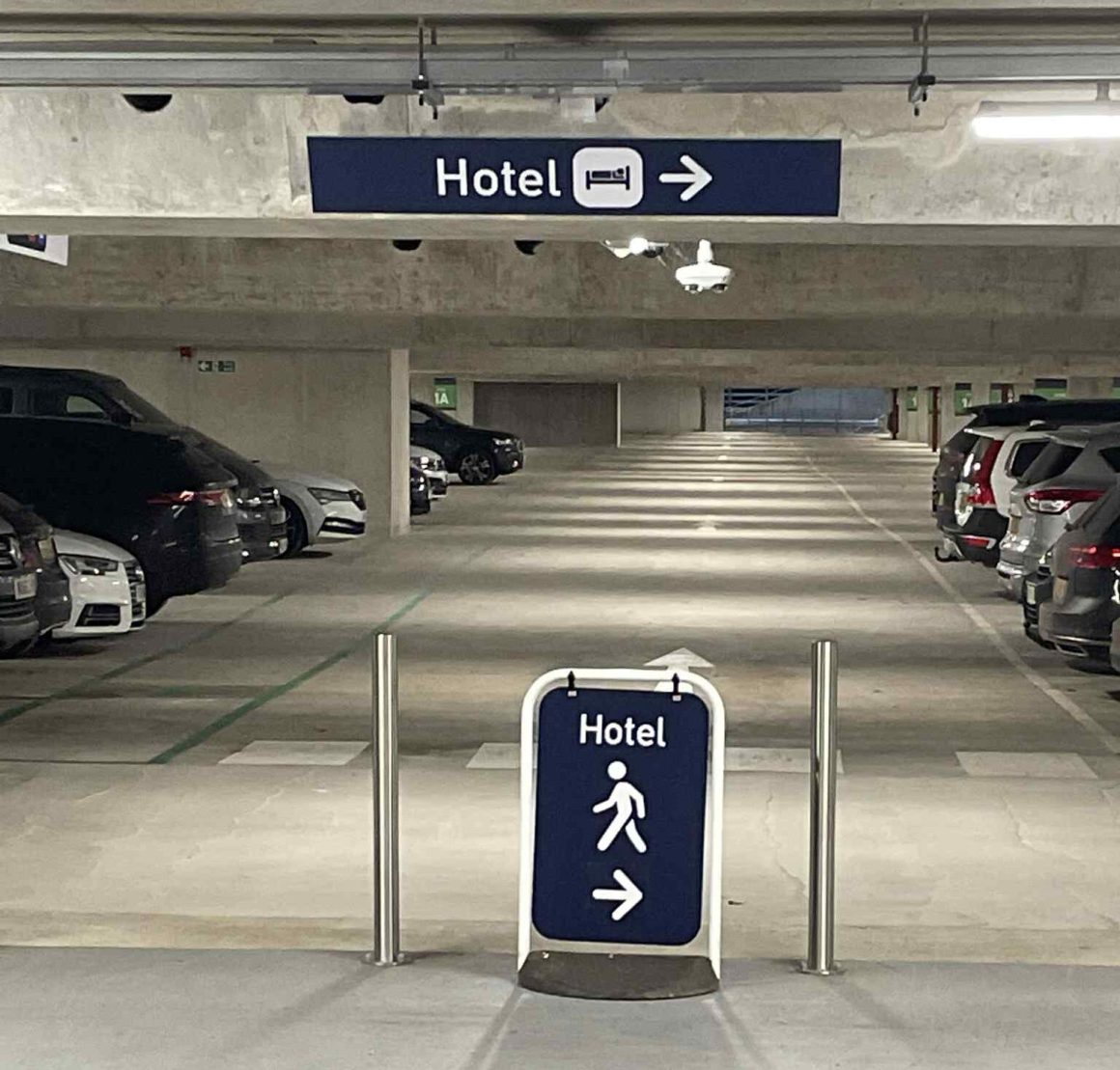 Multi storey car park Bristol Airport