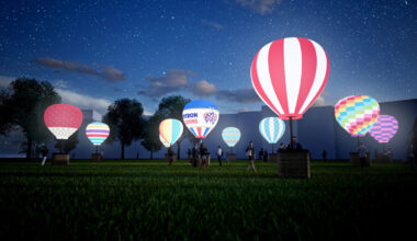 World-renowned balloon-maker Cameron Balloons is to bring an interactive night glow to this year's Bristol Light Festival.