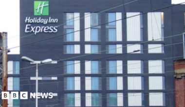 Homeless men with bookings refused entry to Holiday Inn Express