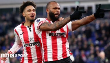 Everton 2-4 Brentford: Igor Thiago hat-trick helps the Bees ease past the hosts