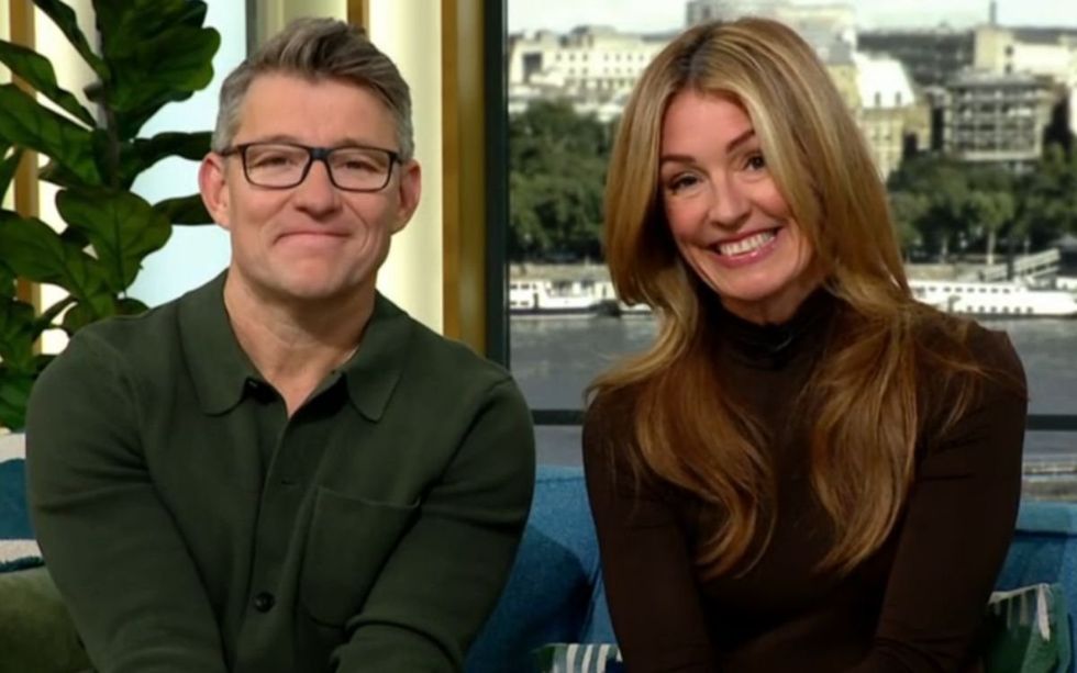 Ben Shepherd and Cat Deeley