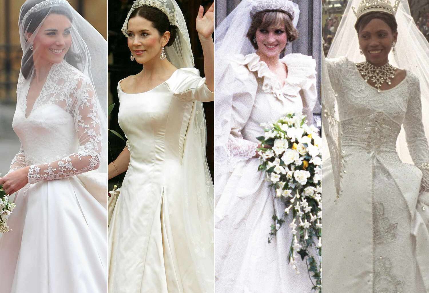 See the Best Royal Wedding Dresses of All Time